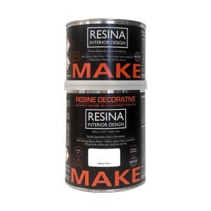 Resina epossidica opaca Interior design Bianco Puro 0,75 l