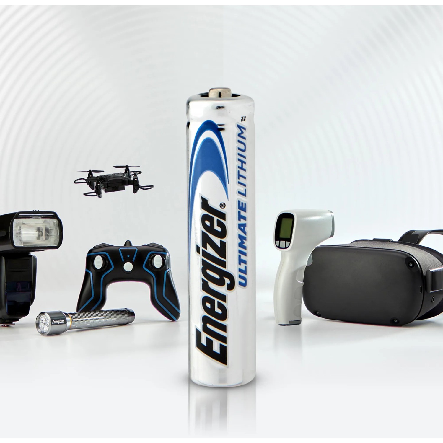 Batteria Energizer Ultimate Lithium AAA, confezione da 4. Batteria micro a lunga durata per fotocamera digitale, visore VR, drone e altro.
