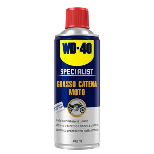 WD-40 Grasso catena moto, cura specialistica per la catena della moto.
