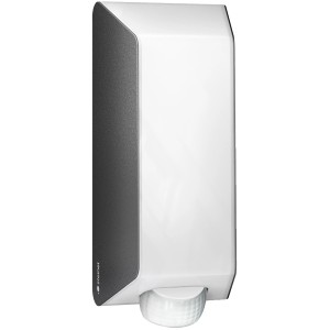 Steinel Lampada da esterno con sensore L 30 S Antracite, moderna applique con rilevatore di movimento.
