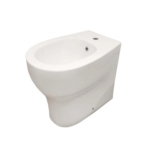 Bidet sospeso bianco (WC filo muro) di t.b.t.