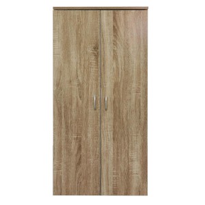 Scarpiera t.b.t. a due ante effetto legno.