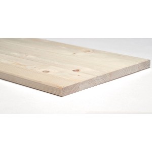 Pannello in legno chiaro t.b.t. della categoria Listoni, dettaglio delle venature del legno.