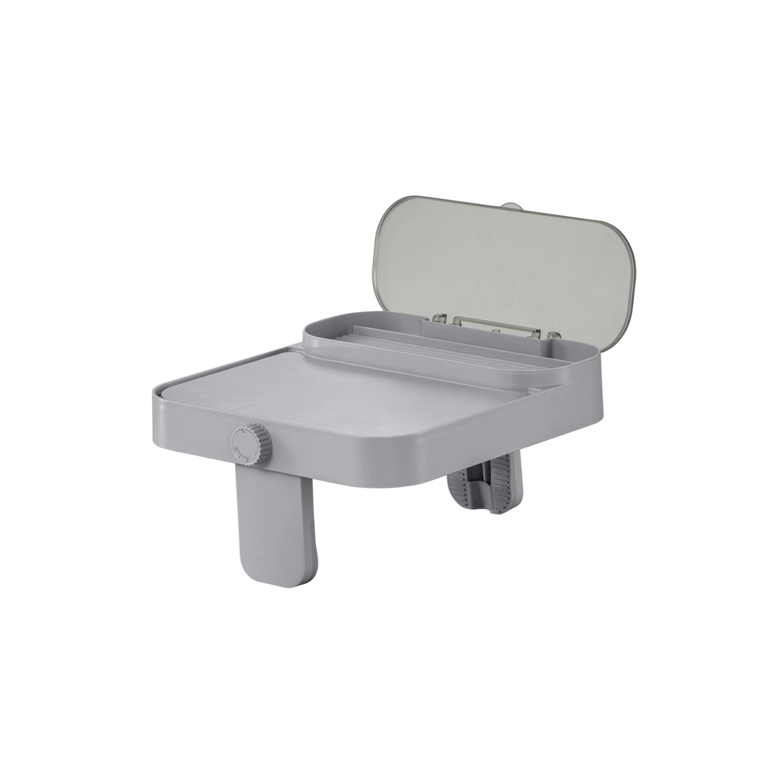 Vassoio Bestway LAY-Z-SPA: Tavolo, scomparto, portasciugamani, porta tablet per accessori idromassaggio.