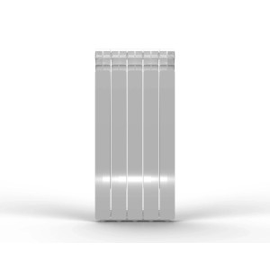 Radiatore Global in alluminio interasse 800 5 elementi bianco