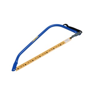 Seghetto per legno LUX 530 mm Classic con telaio blu e lama dentata.