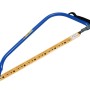 Seghetto per legno LUX 530 mm Classic con telaio blu e lama dentata.