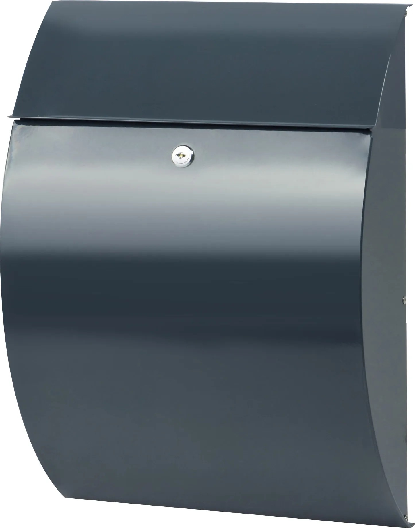 CASSETTA POSTALE IN ACCIAIO ZINCATO CON 3 FESSURE 37X10.5X37 CM GRIGIO - Foto 8