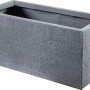 Fioriera da esterno rettangolare grigia t.b.t.