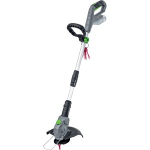 Tagliabordi a batteria t.b.t. per rifiniture precise dei bordi in giardino.