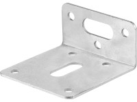 SS8® Staffe Angolari 80 X 80 X 40 Mm (4 Pezzi) Staffa Angolare In Metallo Piastra A L Resistente Staffa In Acciaio - Foto 10