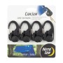 Set di 4 tenditori per corde CamJam, colore nero.