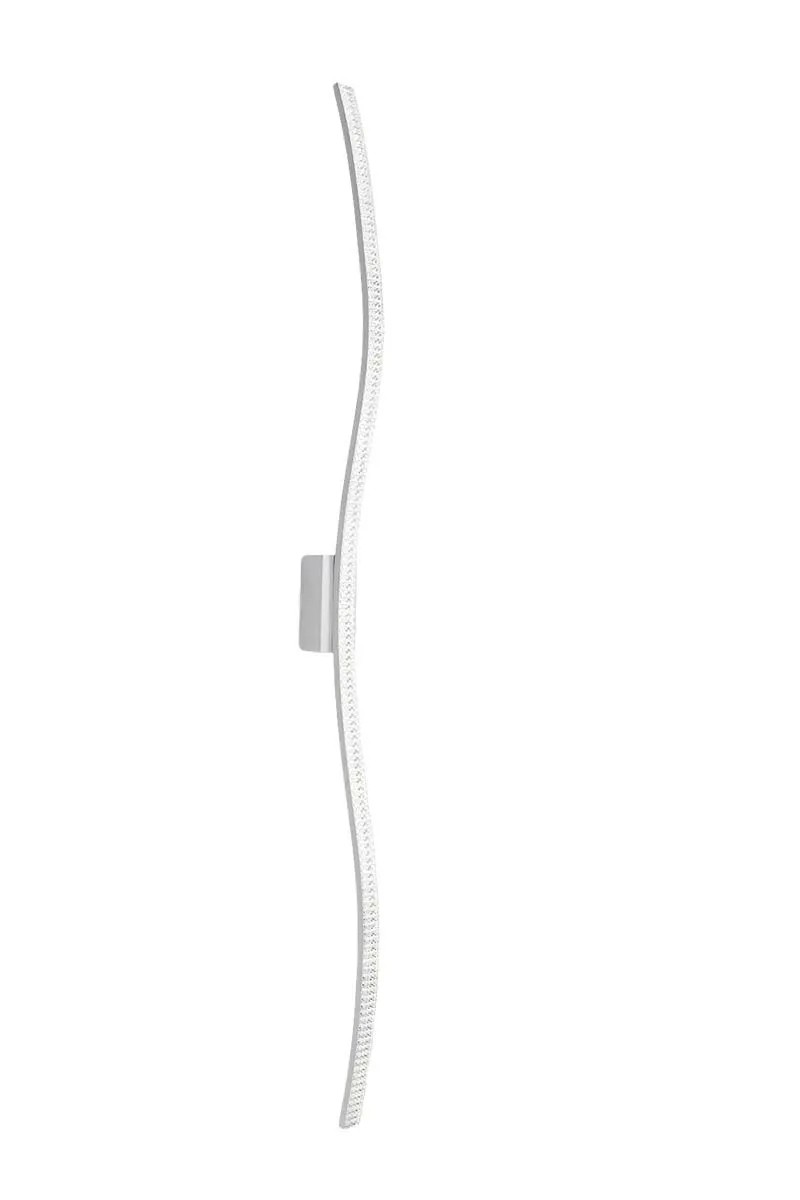 Applique LED Da Parete Orientabile - 6W, Luce Calda 3000K, Finitura Cromo, Per Illuminare Quadri E Specchi - 11