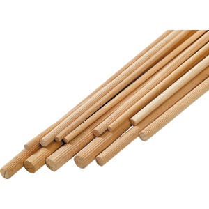 Tasselli di legno, varie dimensioni, legno chiaro, per modellismo e artigianato.