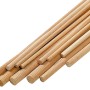 Tasselli di legno, varie dimensioni, legno chiaro, per modellismo e artigianato.