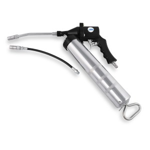 t.b.t. pistola per grasso per compressori, argento con manico nero.