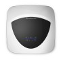 Ariston Scaldabagno: scaldabagno compatto bianco con display digitale.