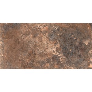 Piastrella per esterni t.b.t. effetto ruggine.