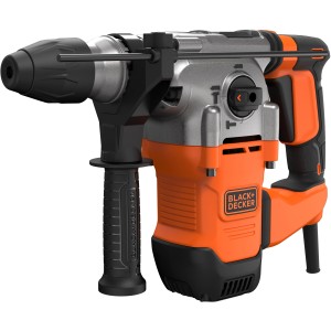 Martello perforatore Black+Decker BEHS03K, 1250 W, arancio e nero, per foratura e foratura a percussione.