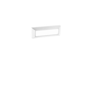 Applique LED Oasis 370 lm 23x8x3 cm bianco