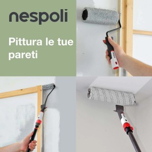 Rullo per pittura Nespoli Soft Touch sup lisce 22 cm