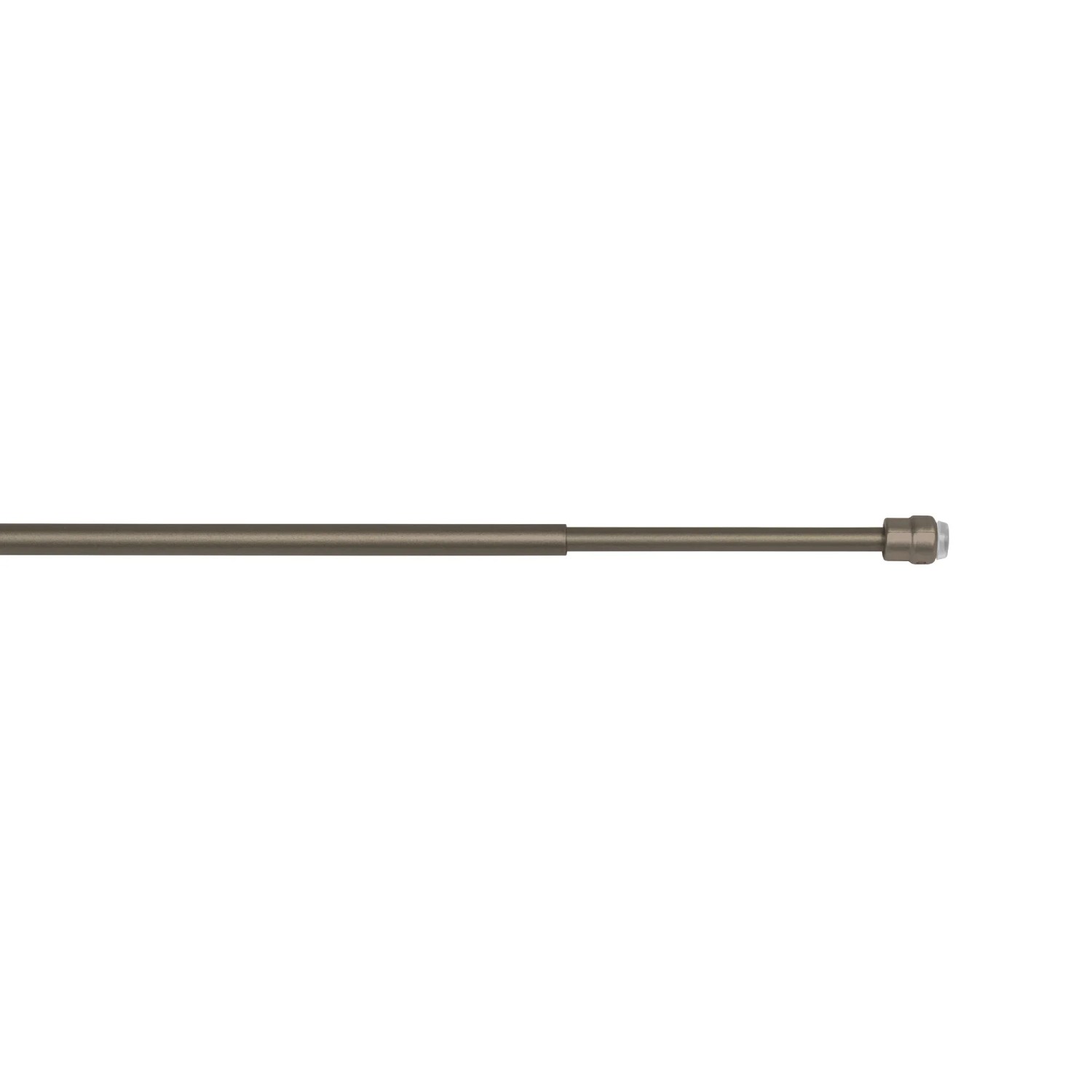 Asta Per Tenda Telescopica Argento Con Terminali Twist In Acrilico – Regolabile Da 36 A 183 Cm, Diametro 25 Mm - 5