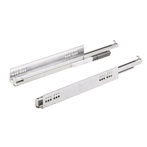 Sistema di estrazione totale Hettich Quadro V6, 550 mm, acciaio zincato per cassetti.