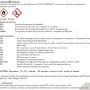 Istruzioni di sicurezza e simboli di pericolo su un'etichetta del prodotto.