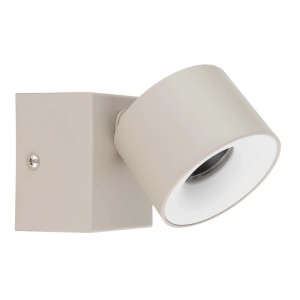 Faretto LED Globo Rae 72x95 mm sabbia satinato