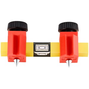 LUX Perfect-Marker Rosso Comfort, set da 2 pezzi con punte in acciaio e portamatita.