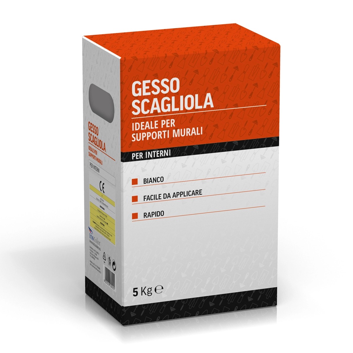 Gesso scagliola per interni 5 Kg OBI