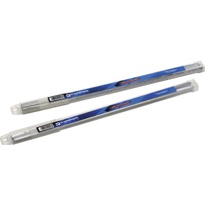 Due confezioni di elettrodi per saldatura t.b.t., accessori per saldatrici.