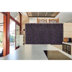 Pannello decorativo artificiale t.b.t. come frangivista per interni.