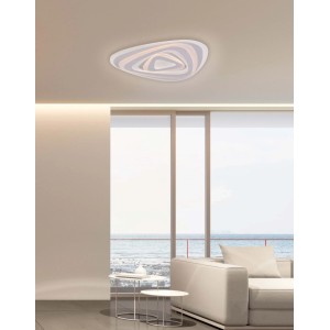 Plafoniera LED Sasha 6400lm 3000K 52x50x5 cm
