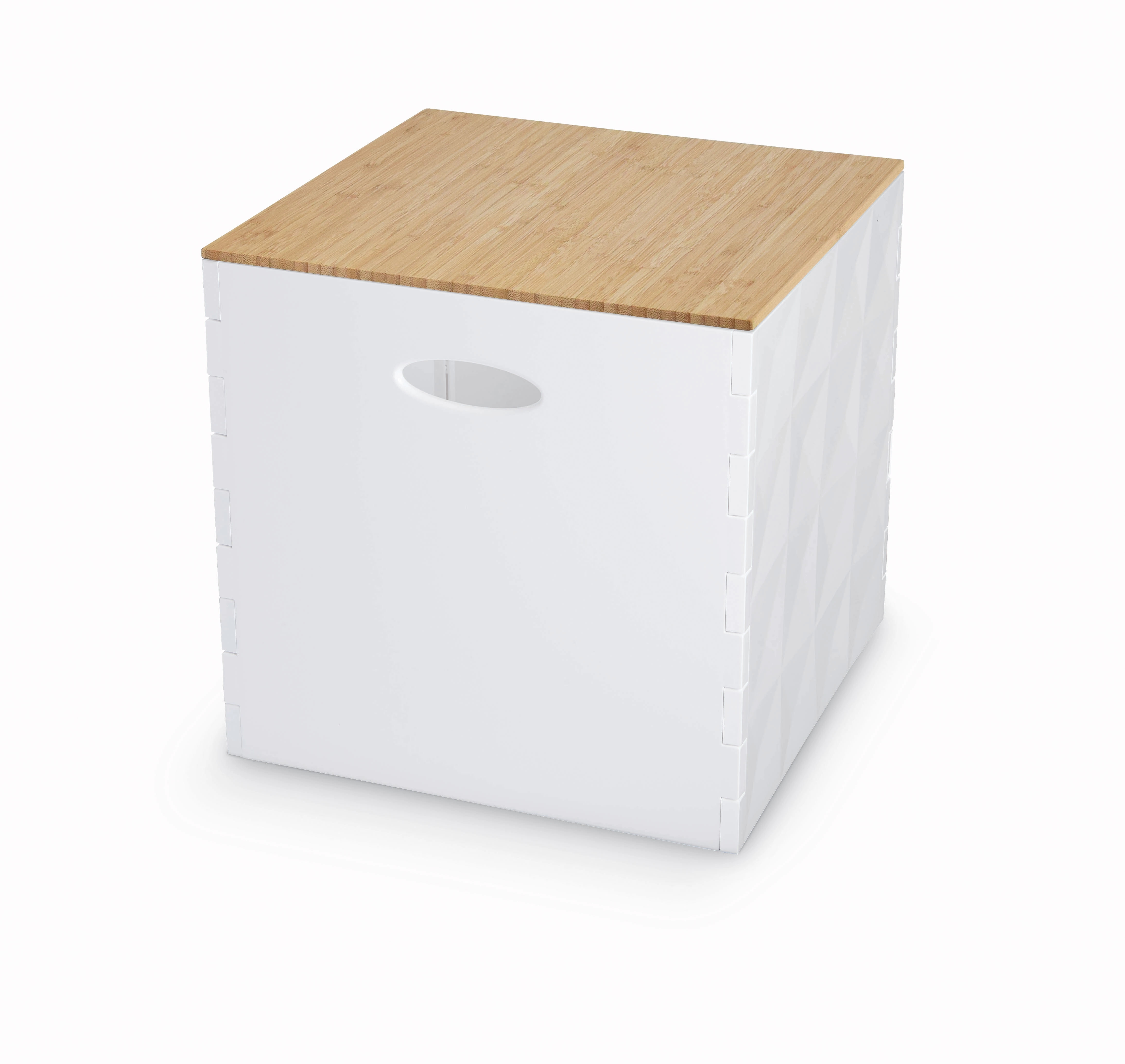 Contenitore in plastica Really Useful Box per 50 LP 12 pollici bianco
