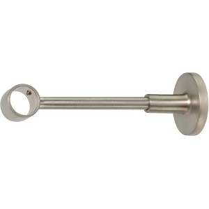 Supporto per bastone per tenda Mydeco Wire in acciaio inox, adatto per aste da 2 cm di diametro.