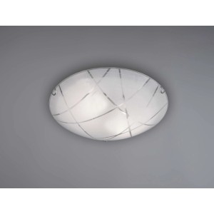 Plafoniera LED Sandrina 2 luci Ø40cm bianco