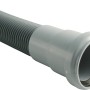 Tubo flessibile HT Marley grigio DN 50, 50 cm, tubo flessibile per acque reflue in PP ignifugo.
