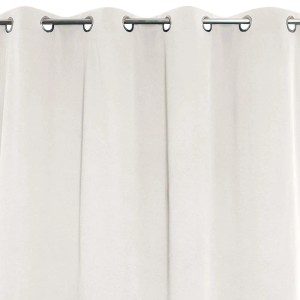 Tenda con occhielli CHILL avorio termica 135x280 cm