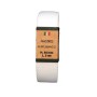 Nastro in PP bianco t.b.t., altezza 30 mm, lunghezza 5 m, per tenditori e fissaggi.