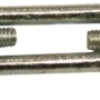 Tenditore t.b.t. con ganci, per tensionare funi e cavi.