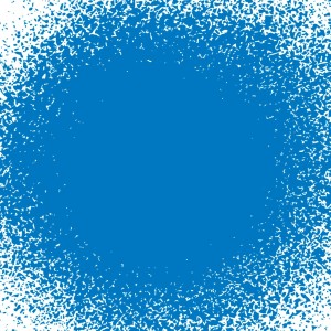 Macchia di colore blu per progetti fai-da-te, ideale per dipingere e creare.