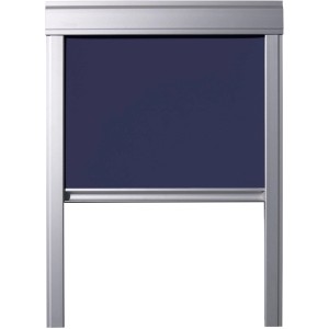 t.b.t. per finestre da tetto, blu, con cornice argentata.