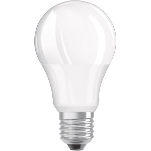 Lampadina LED Bellalux E27, forma a bulbo, 8.5W, 806 lumen, 11.3x6cm. Luce bianca calda per interni.