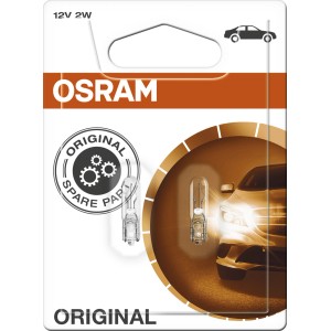 Lampadina di segnalazione Osram Original 2722 in blister per auto.