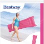 Materassino gonfiabile rosa Bestway, confezionato. Ideale per la spiaggia o la piscina.