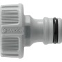 Connettore per tubo Gardena per sistemi di irrigazione.
