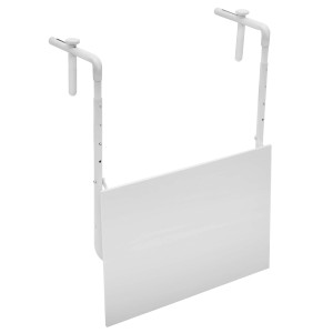 Tavolino da balcone bianco da appendere, categoria Mobili da balcone.