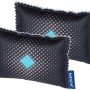 Due deumidificatori t.b.t. con motivo e dettaglio blu.