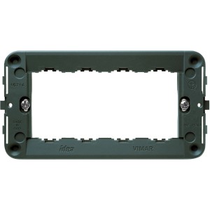 Placca di copertura verde t.b.t. per interruttori e prese.